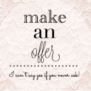 Reasonable offers welcome❤️